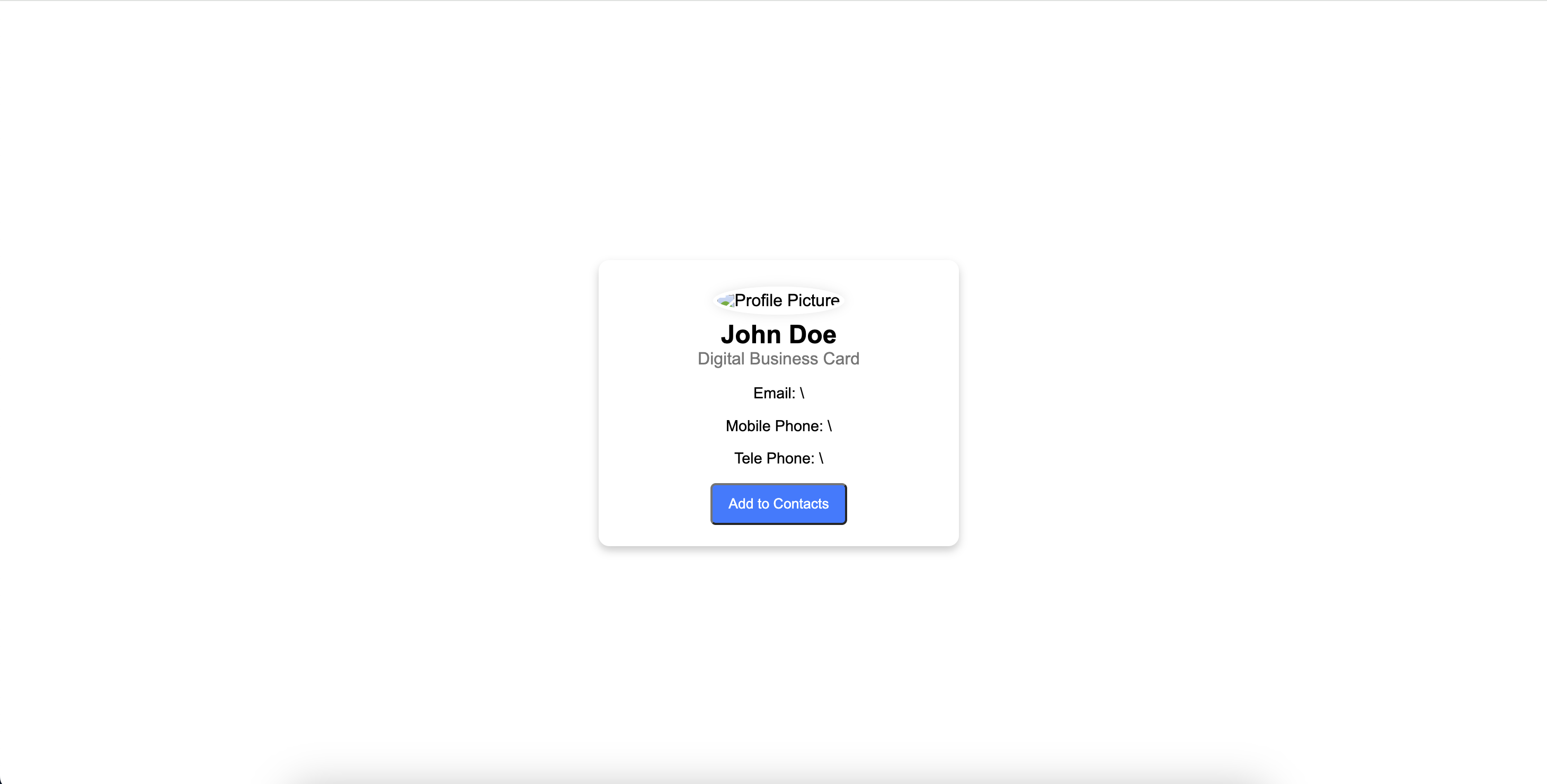 Digital Cards